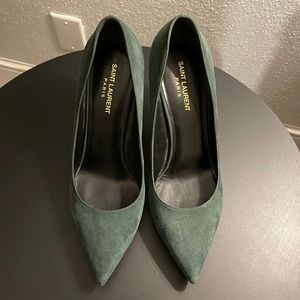 Saint Laurent Suede Heel